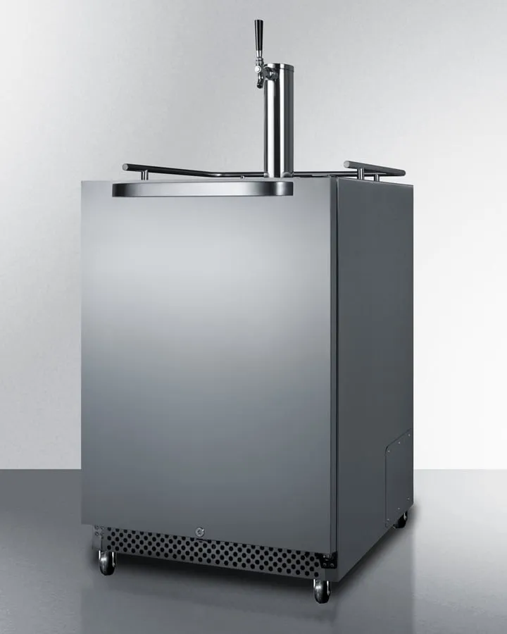 Summit SBC695OS 24" Wide Built-In Outdoor Kegerator