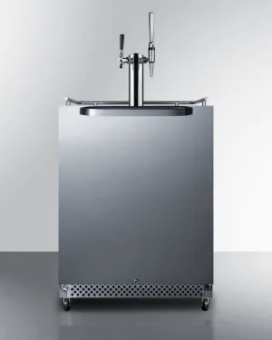 Summit SBC695OSCMTWIN 24" Wide Built-In Outdoor Coffee Kegerator