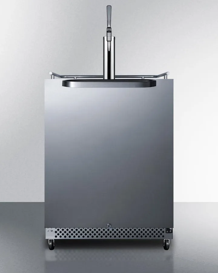 Summit SBC696OSNCF 24" Wide Built-In Outdoor Nitro Coffee Kegerator