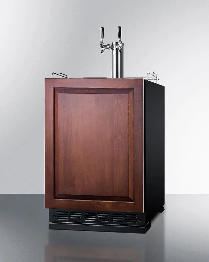Summit SBC7BRSIF 24" Wide Beer Kegerator (Panel Not Included)