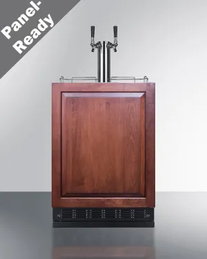 Summit SBC7BRSIF 24" Wide Beer Kegerator (Panel Not Included)
