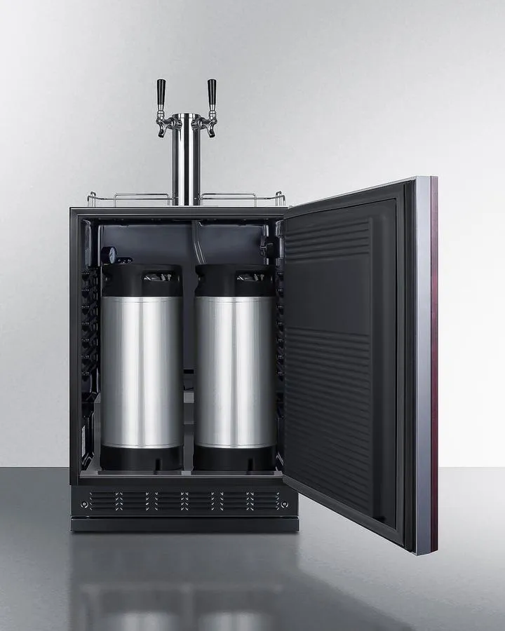 Summit SBC7BRSIFCF2 24" Wide Cold Brew Coffee Kegerator (Panel Not Included)