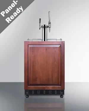 Summit SBC7BRSIFCM2 24" Wide Cold Brew/Nitro Kegerator (Panel Not Included)