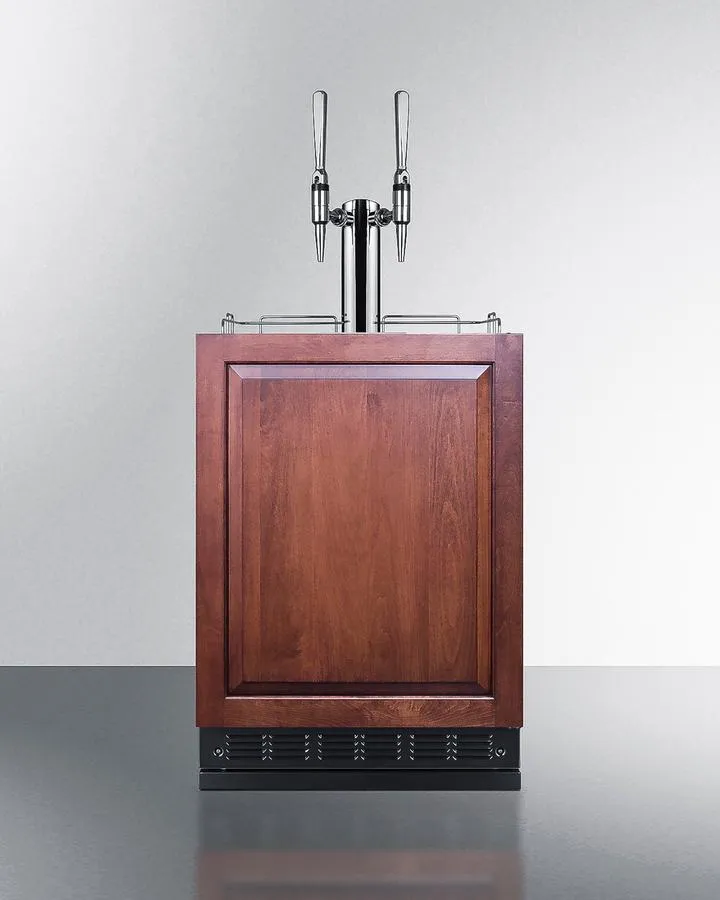 Summit SBC7BRSIFNCF2 24" Wide Nitro Coffee Kegerator (Panel Not Included)