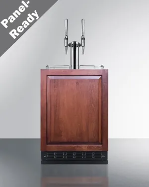 Summit SBC7BRSIFNCF2LHD 24" Wide Nitro Coffee Kegerator (Panel Not Included)
