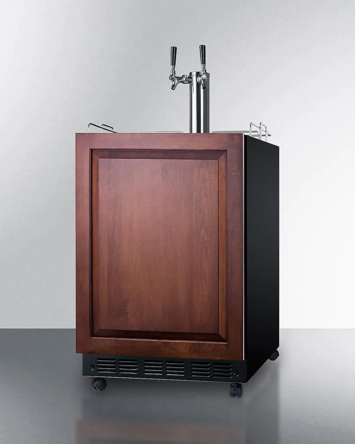 Summit SBC7BRSIFWK2 24" Wide Wine Kegerator (Panel Not Included)