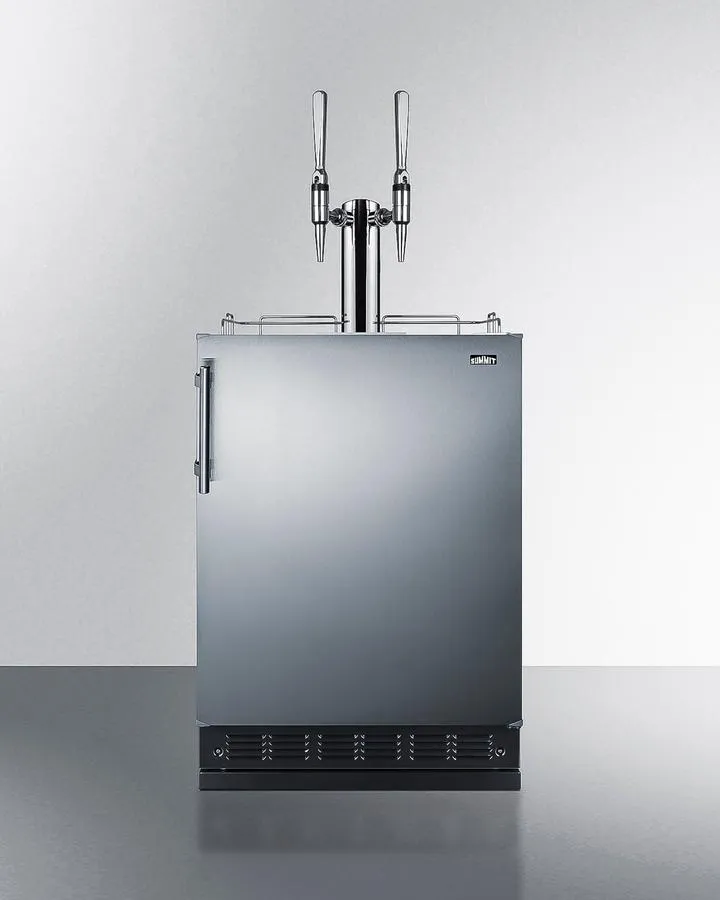 Summit SBC7BRSNCF2 24" Wide Nitro Coffee Kegerator