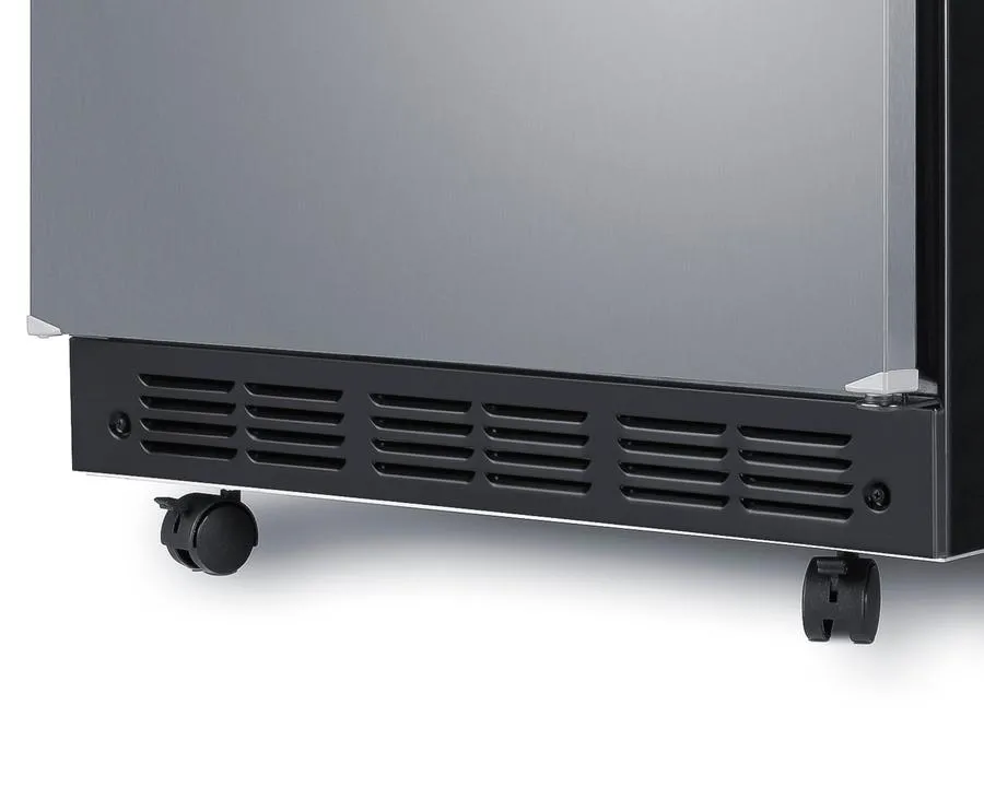 Summit SBC7BRSWK2LHD 24" Wide Wine Kegerator
