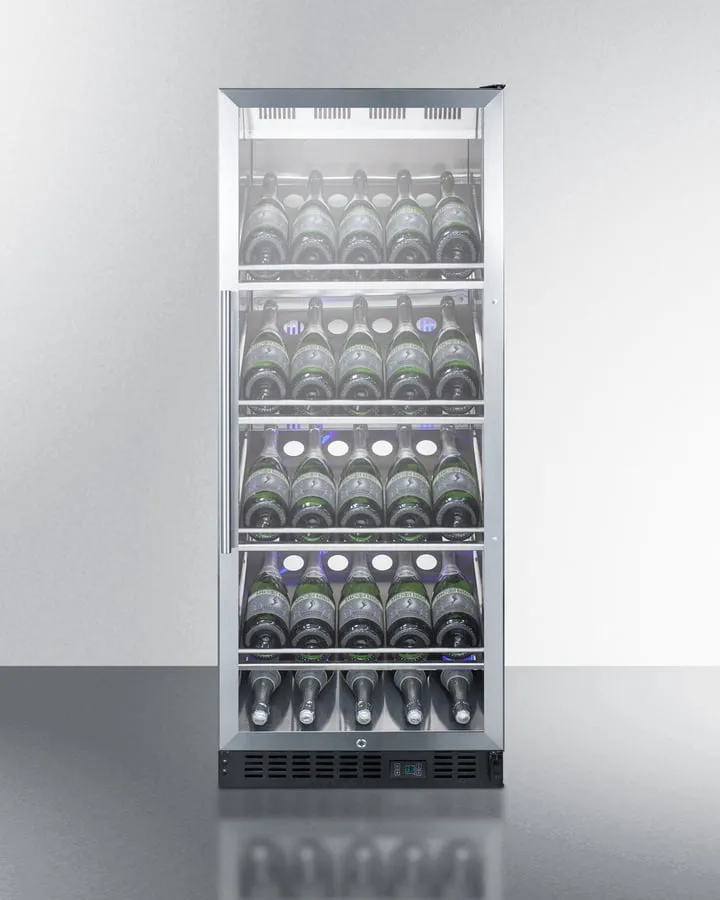 Summit SCR1156CHCSS 24" Wide Single Zone Commercial Wine Cellar