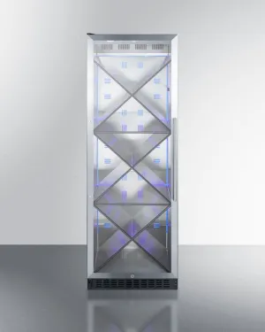 Summit SCR1401LHXCSS 24" Wide Single Zone Commercial Wine Cellar