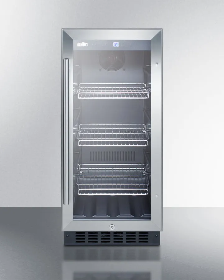 Summit SCR1536BGCSS 15" Wide Built-In Beverage Center