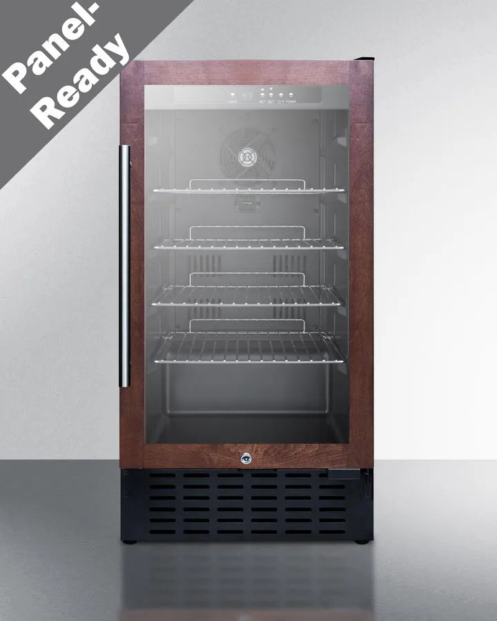 Summit SCR1841BPNR 18" Wide Built-In Beverage Center (Panel Not Included)