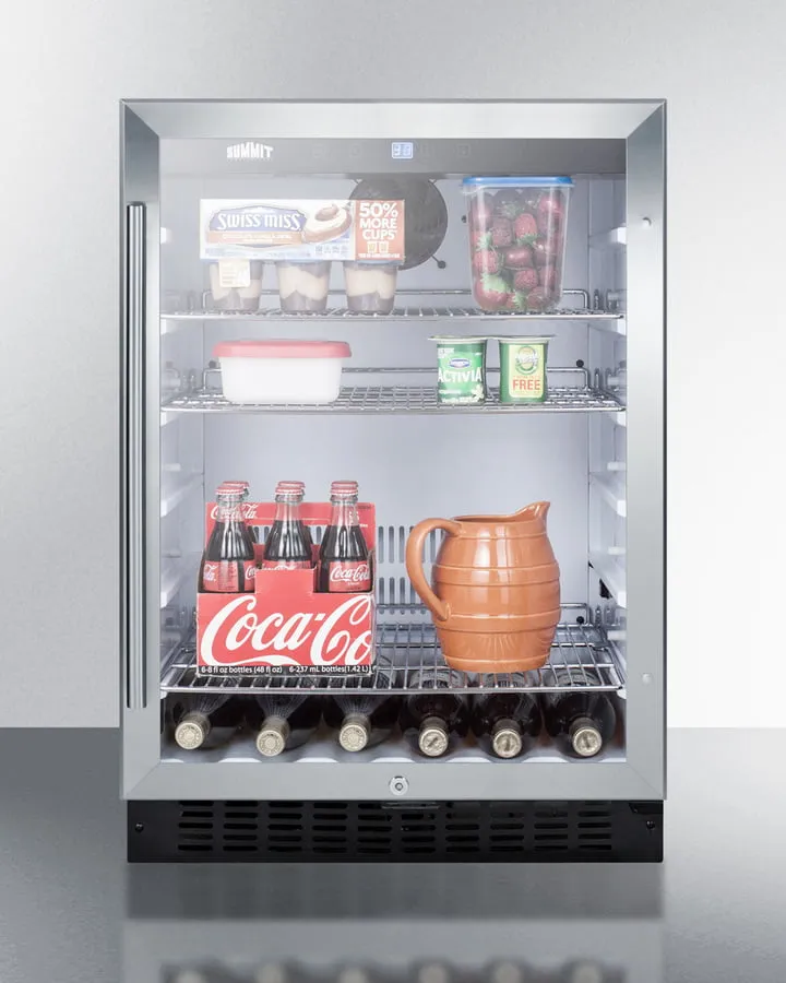 Summit SCR2464 24" Wide Built-In Beverage Center