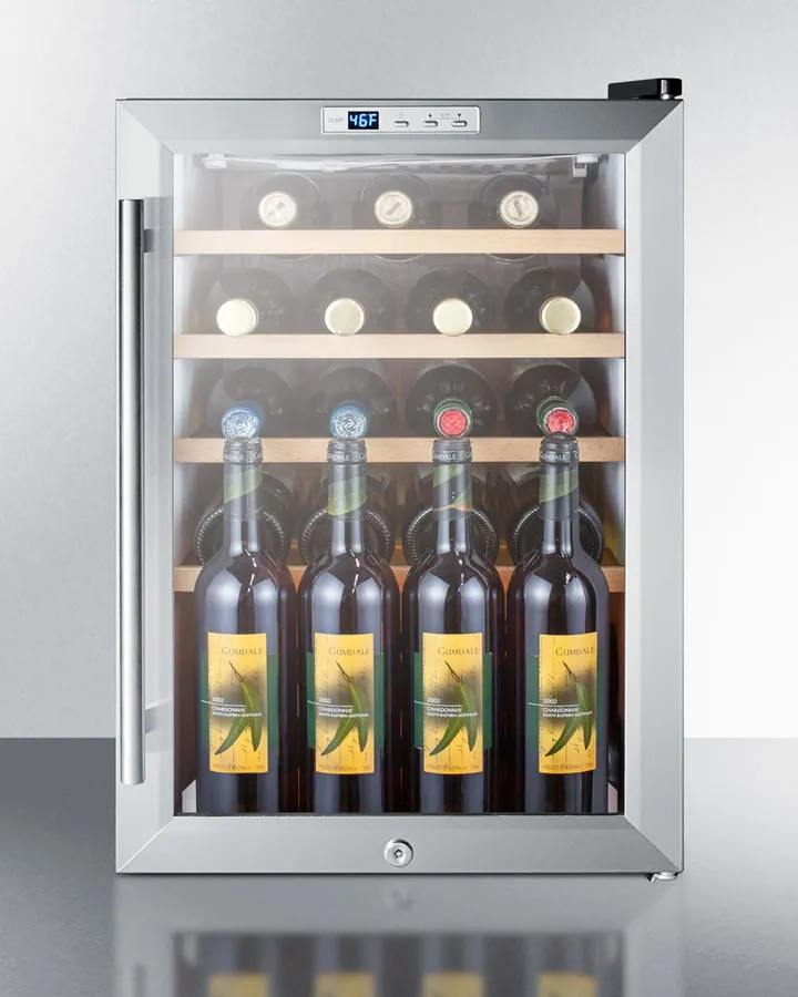 Summit SCR312LBIWC2 Compact Built-In Wine Cellar