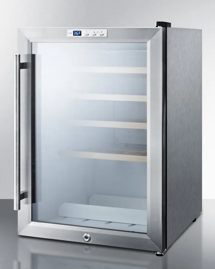 Summit SCR312LCSSWC2 Compact Wine Cellar