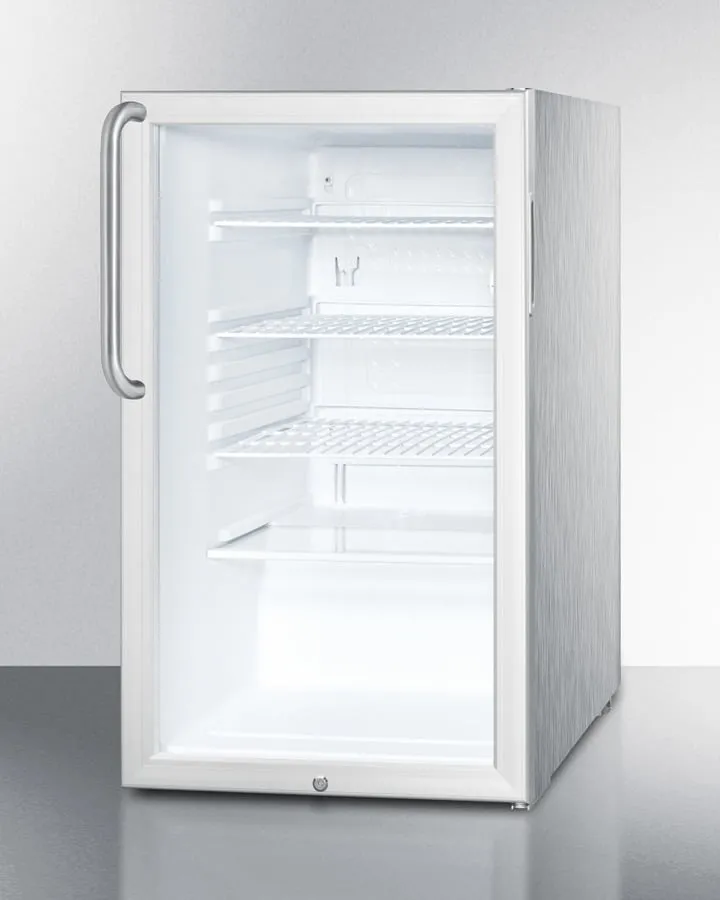Summit SCR450L7CSS 20" Wide Built-In All-Refrigerator