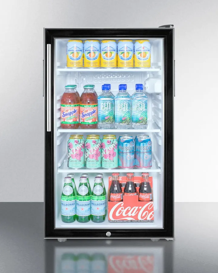 Summit SCR500BLBI7HV 20" Wide Built-In All-Refrigerator