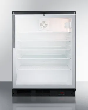 Summit SCR600BGLBIDTPUBHV 24" Wide Built-In Craft Beer Pub Cellar