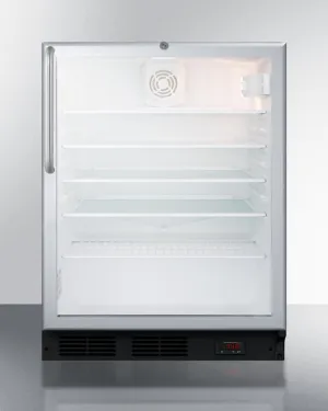 Summit SCR600BGLDTPUBCSS 24" Wide Craft Beer Pub Cellar