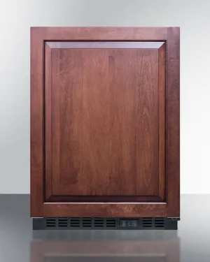 Summit SCR610BLSDV1IF 24" Wide Built-In Beverage Center (Panel Not Included)