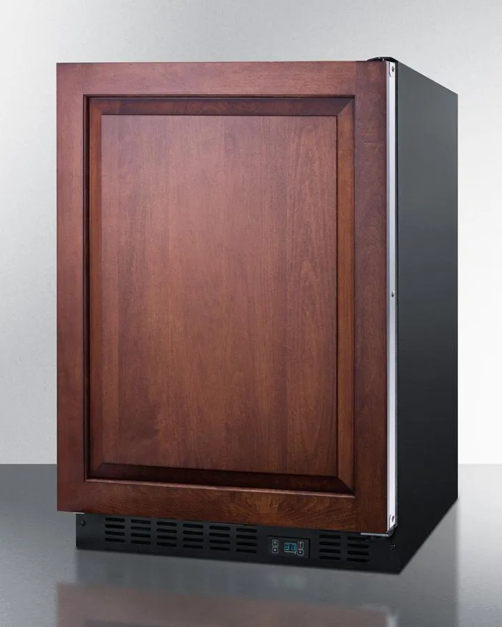 Summit SCR610BLSDV1IF 24" Wide Built-In Beverage Center (Panel Not Included)