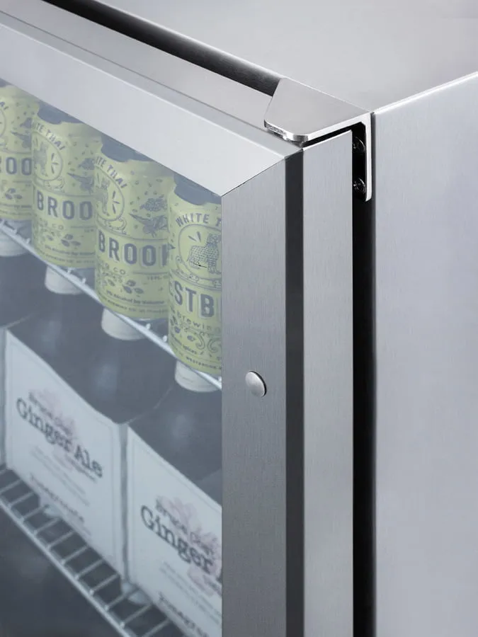 Summit SCR611GLOS 24" Wide Outdoor Beverage Center