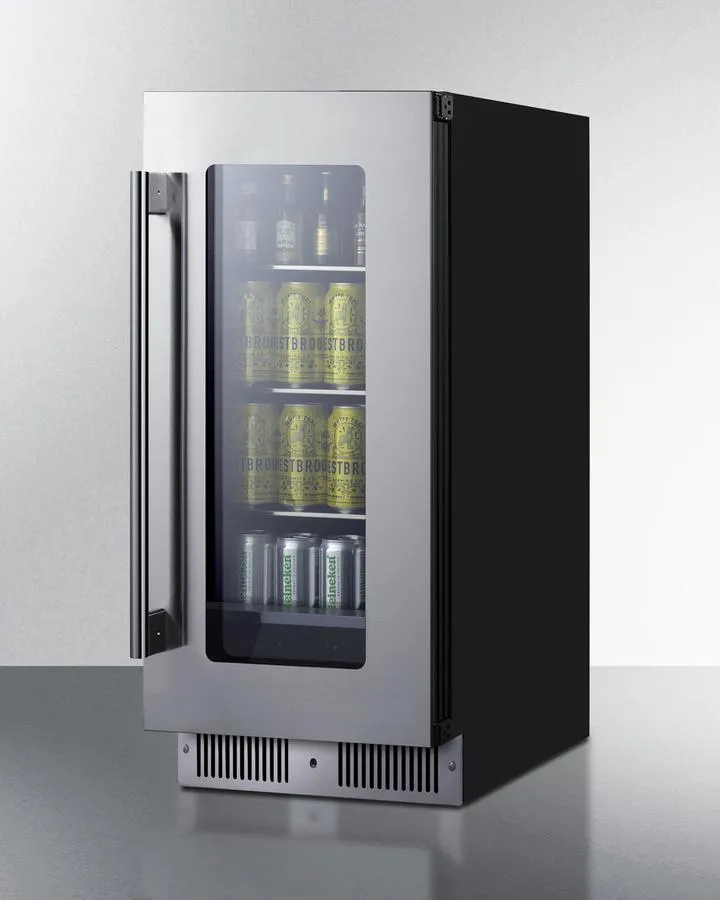 Summit SDHG1533LHD 15" Wide Built-In Beverage Center