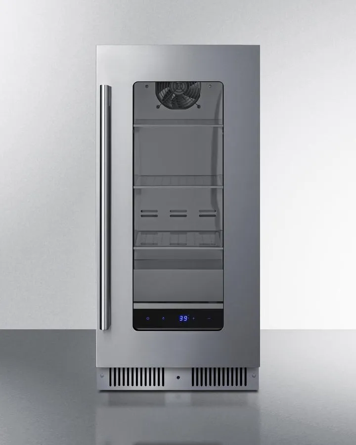 Summit SDHG1533LHD 15" Wide Built-In Beverage Center