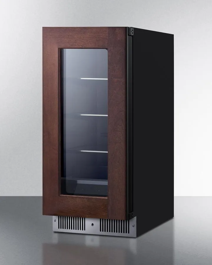 Summit SDHG1533PNR 15" Wide Built-In Beverage Center (Panel Not Included)