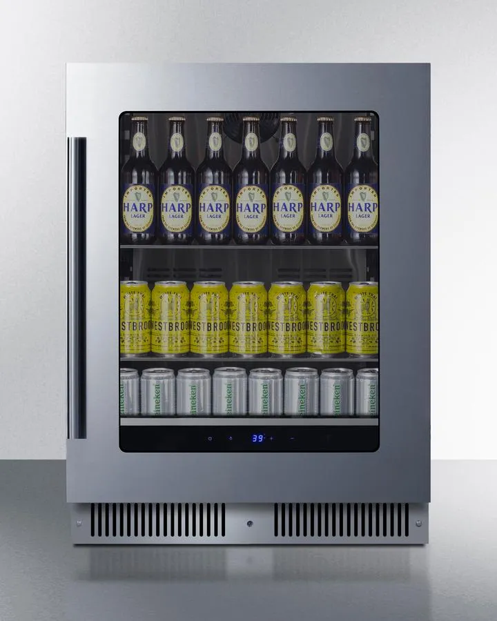 Summit SDHG2443 24" Wide Built-In Beverage Center