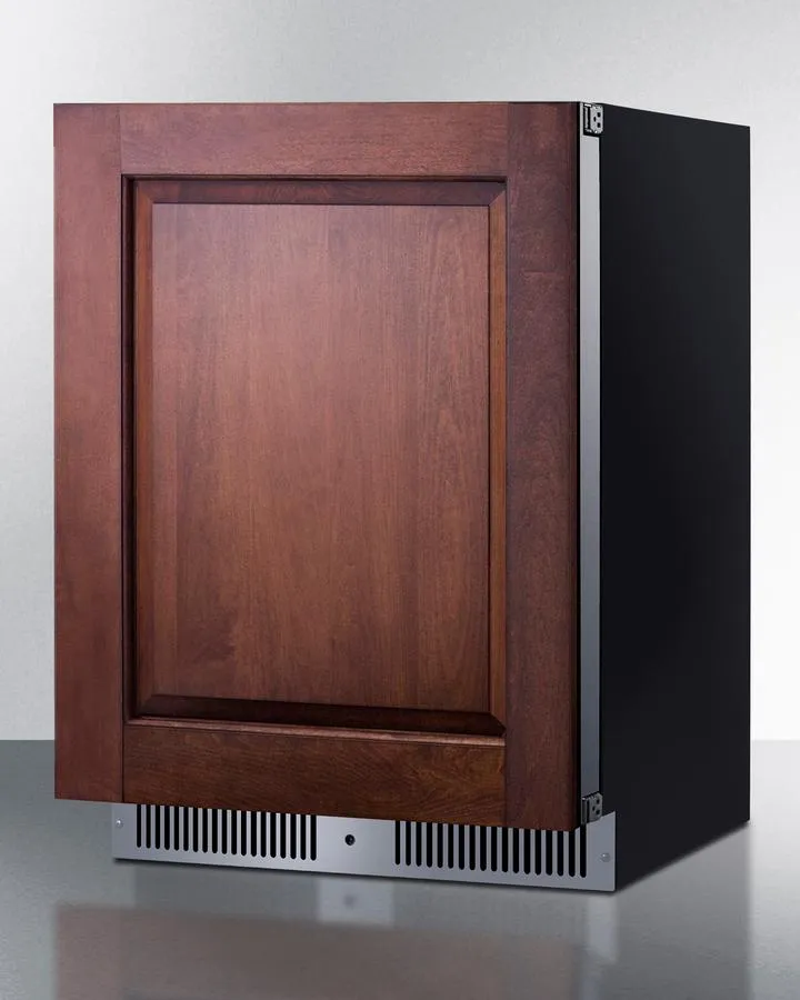 Summit SDHR2444PNRLHD 24" Wide Built-In All-Refrigerator (Panel Not Included)