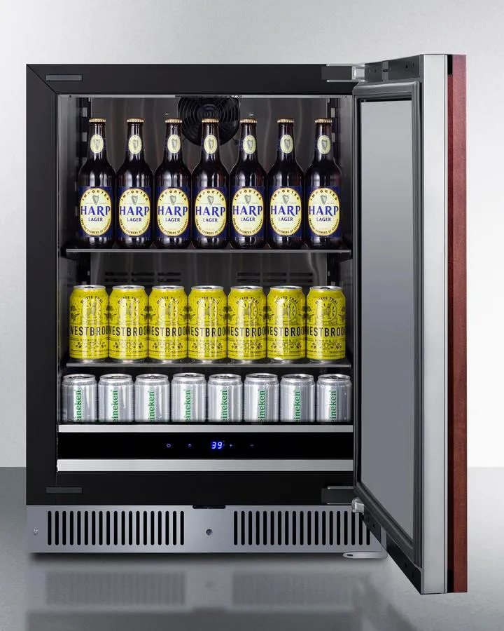 Summit SDHR2444PNRLHD 24" Wide Built-In All-Refrigerator (Panel Not Included)