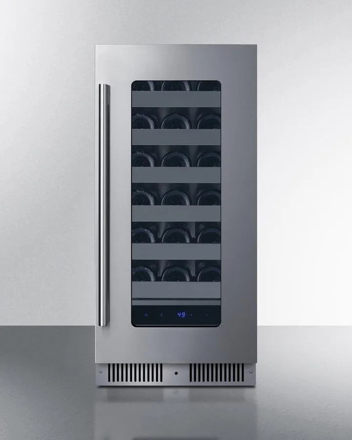 Summit SDHW1532 15" Wide Built-In Wine Cellar