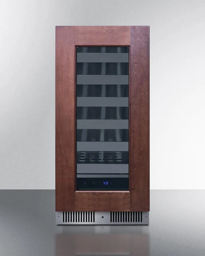 Summit SDHW1532PNRLHD 15" Wide Built-In Wine Cellar (Panel Not Included)