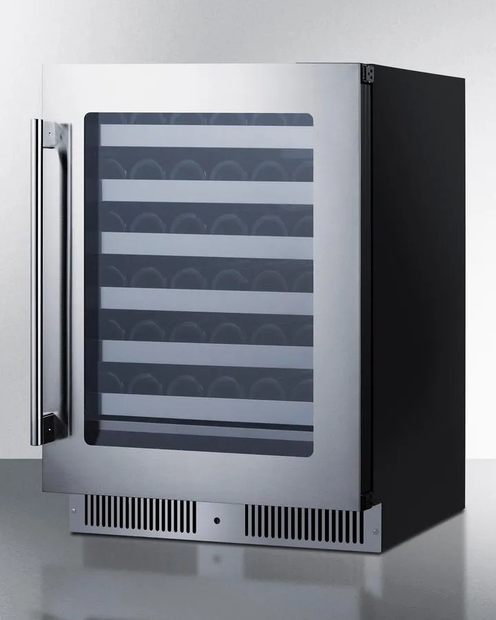 Summit SDHW2442LHD 24" Wide Built-In Wine Cellar