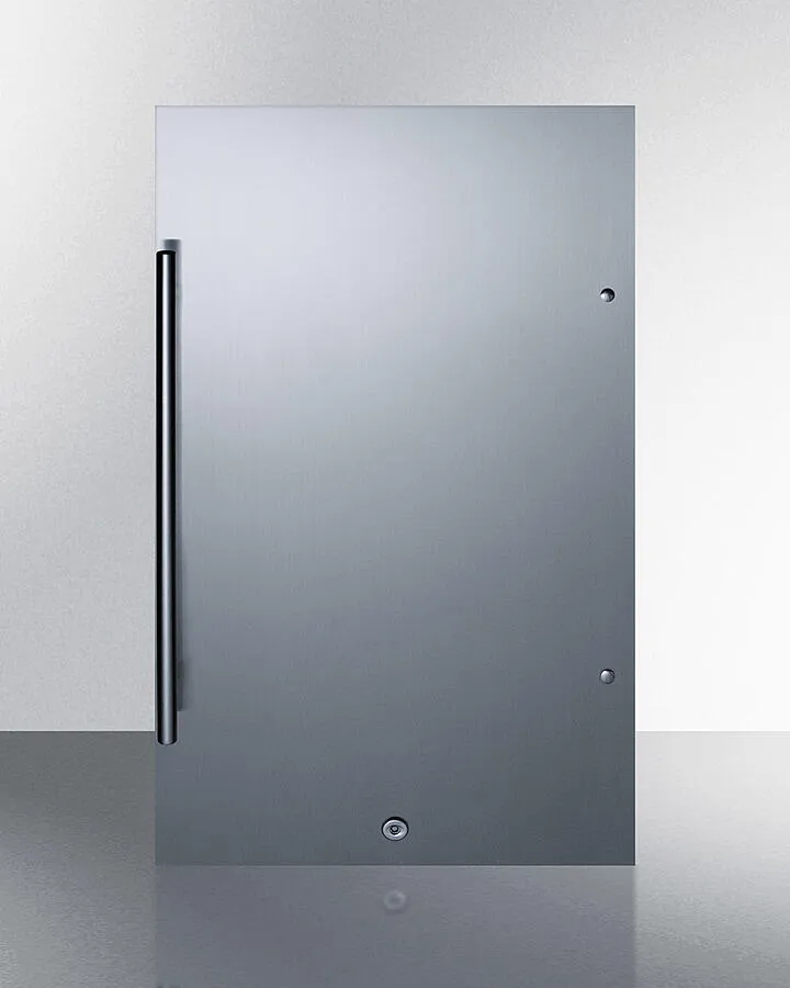 Summit SPR196OSADA Shallow Depth Outdoor Built-In All-Refrigerator, Ada Compliant