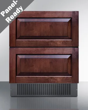 Summit SPR275OS2DPNR 27" Wide 2-Drawer All-Refrigerator (Panels Not Included