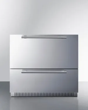 Summit SPR36332D 36" Wide 2-Drawer All-Refrigerator
