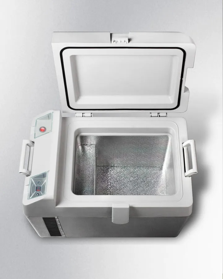 Summit SPRF26 Portable 12V/24V Medical Cooler Capable Of Operating At -18 C Or Standard Refrigerator Temperatures