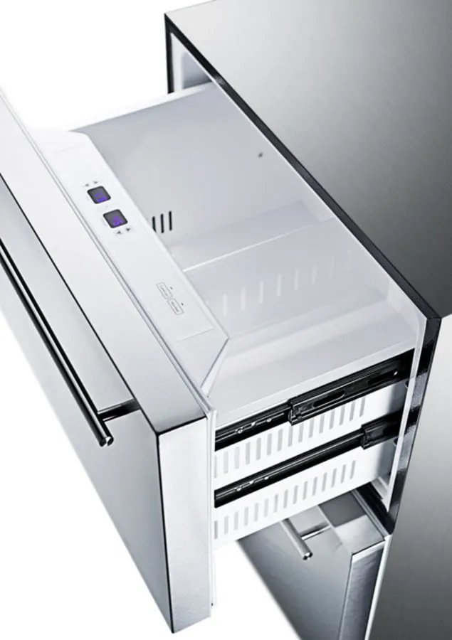Summit SPRF2D5 24" Wide 2-Drawer Refrigerator-Freezer