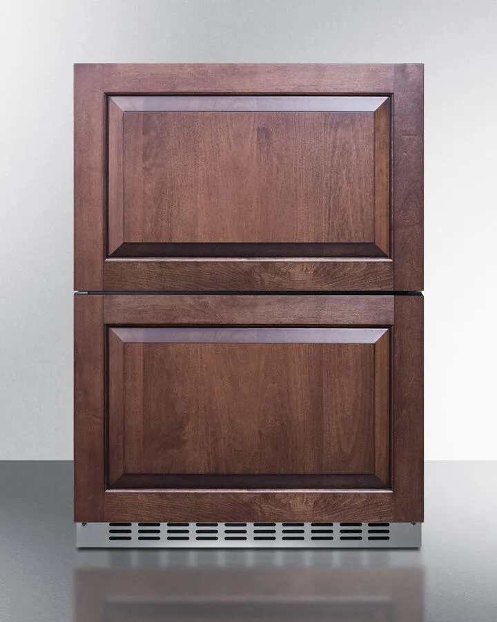 Summit SPRF34D 24" Wide 2-Drawer Refrigerator-Freezer