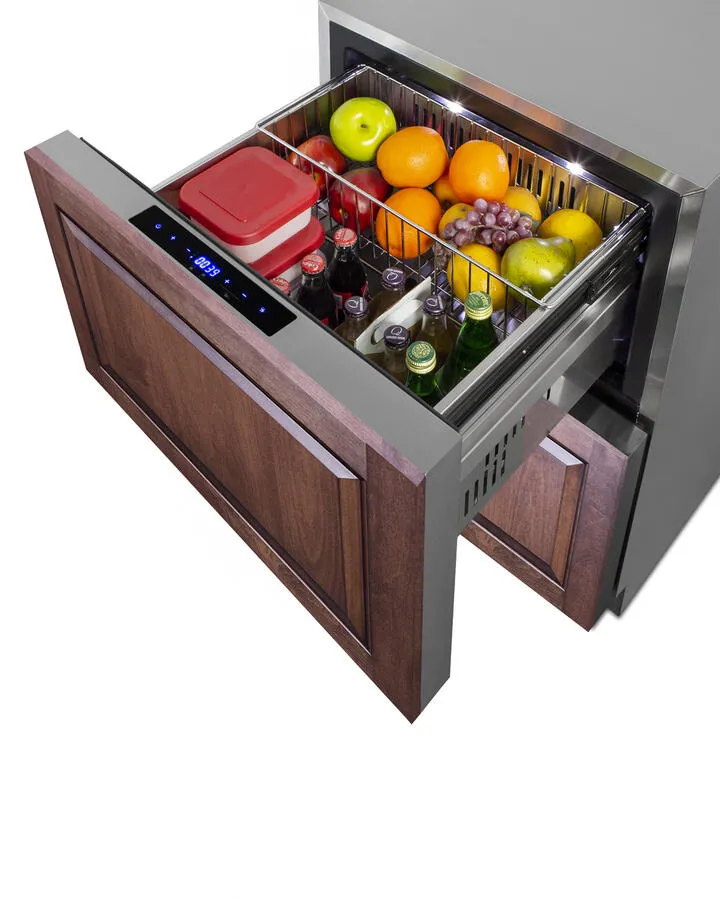 Summit SPRF34D 24" Wide 2-Drawer Refrigerator-Freezer