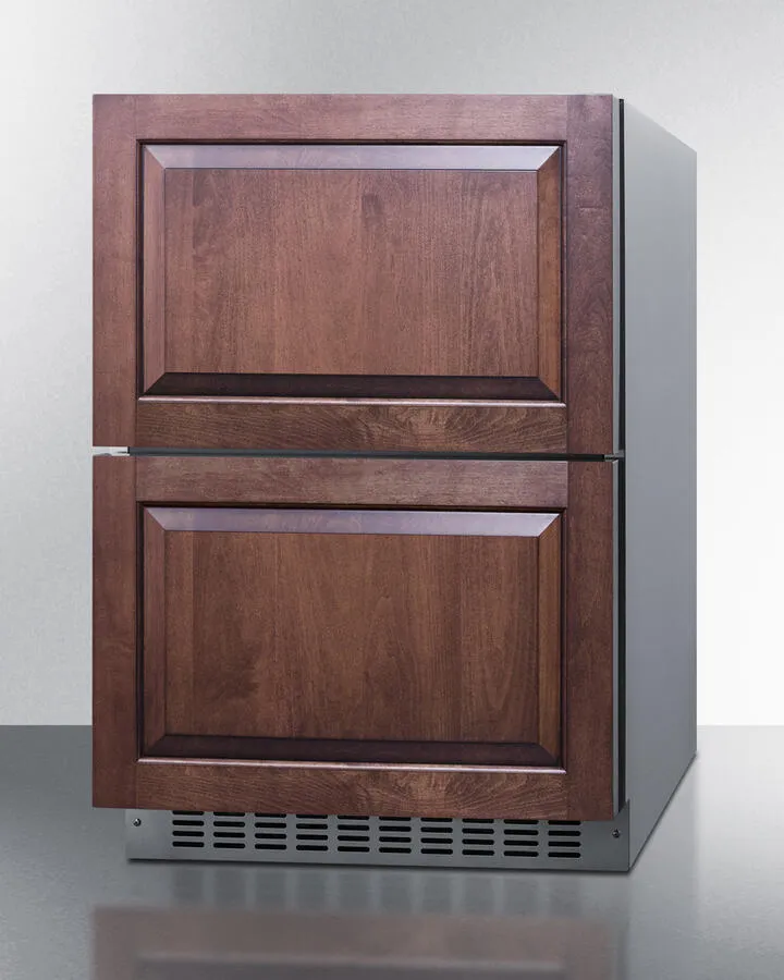 Summit SPRF34D 24" Wide 2-Drawer Refrigerator-Freezer