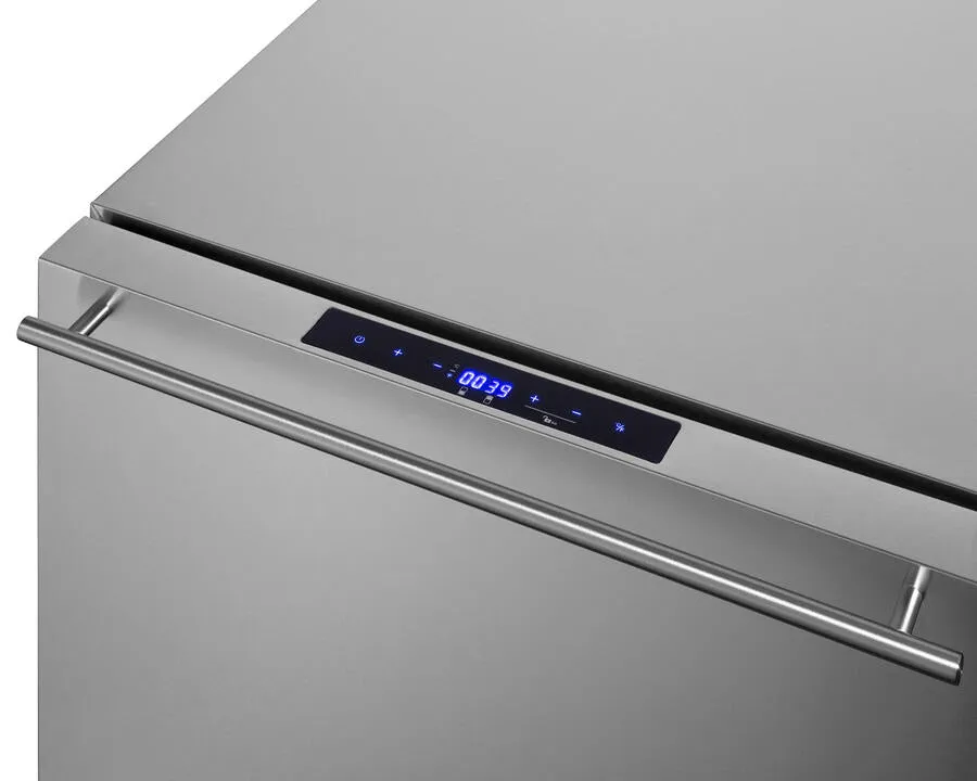 Summit SPRF34D 24" Wide 2-Drawer Refrigerator-Freezer