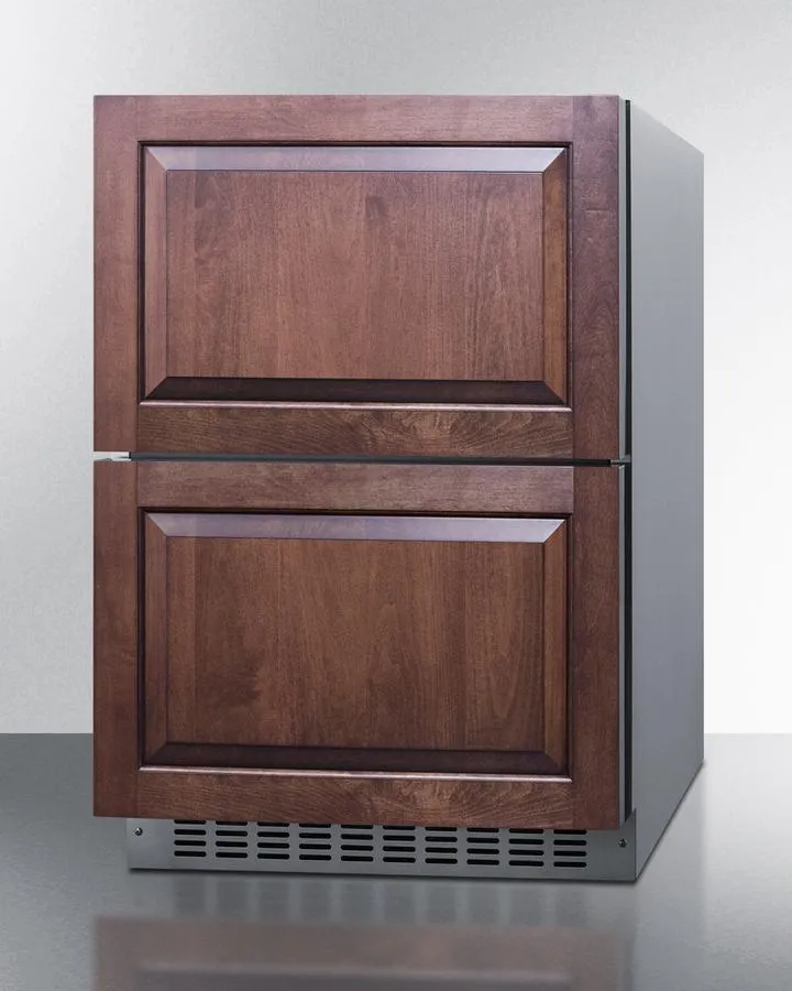 Summit SPRF34D7 24" Wide 2-Drawer Refrigerator-Freezer