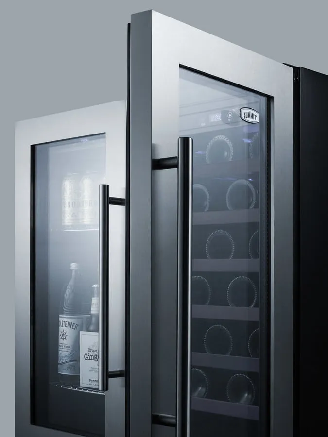Summit SWBV3067B 30" Wide Built-In Wine/Beverage Center