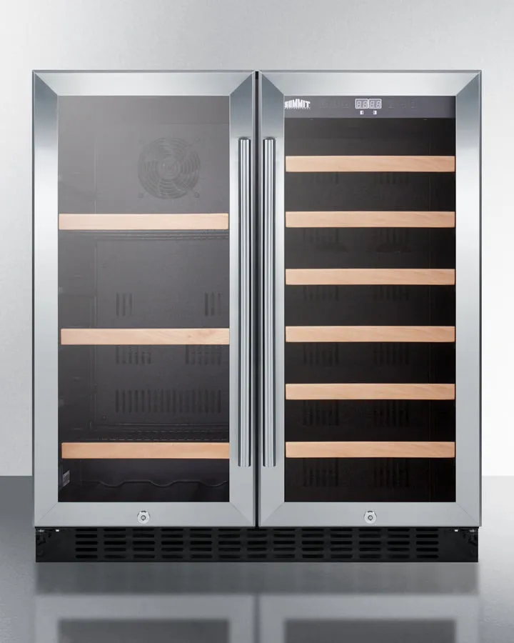 Summit SWBV3071 30" Wide Built-In Wine/Beverage Center