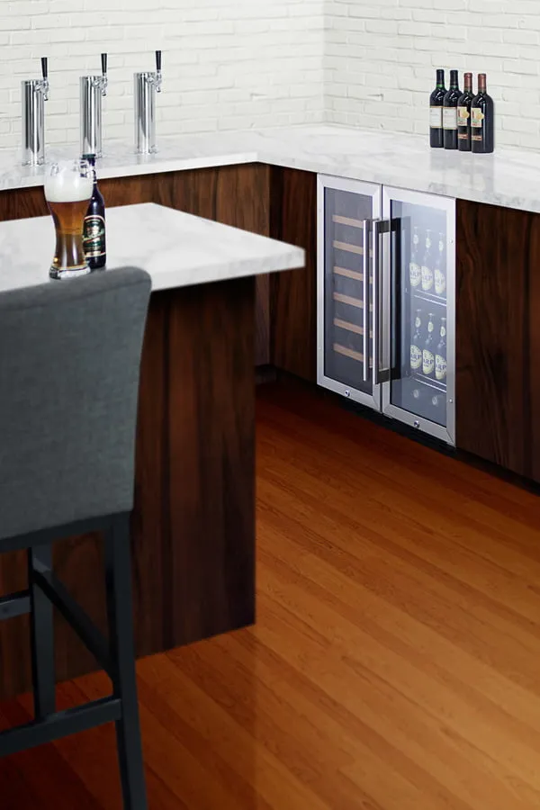 Summit SWC1535B 15" Wide Built-In Wine Cellar