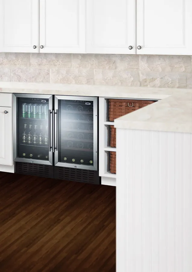 Summit SWC1840BCSS 18" Wide Built-In Wine Cellar