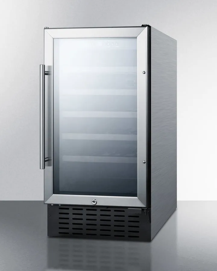 Summit SWC1840BCSS 18" Wide Built-In Wine Cellar